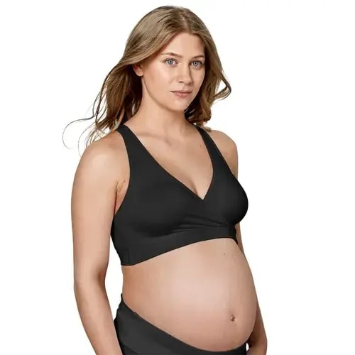 Medela Keep Cool Sleep Nursing Bra Black | Baby Bunting AU