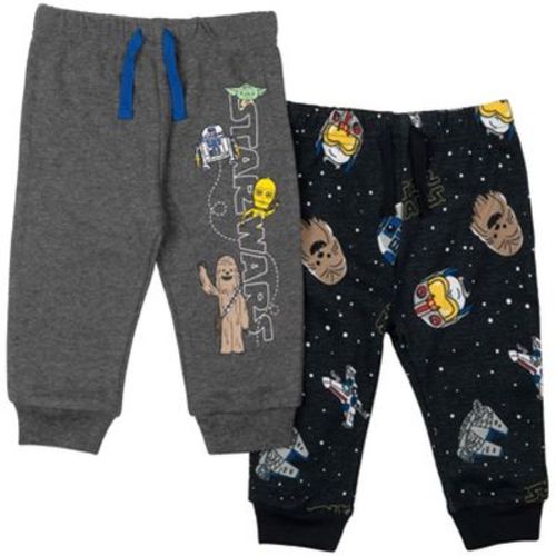 Star Wars R2-D2 Chewbacca Yoda C-3PO Newborn Baby Boys 2 Pack Pants 0-3 Months