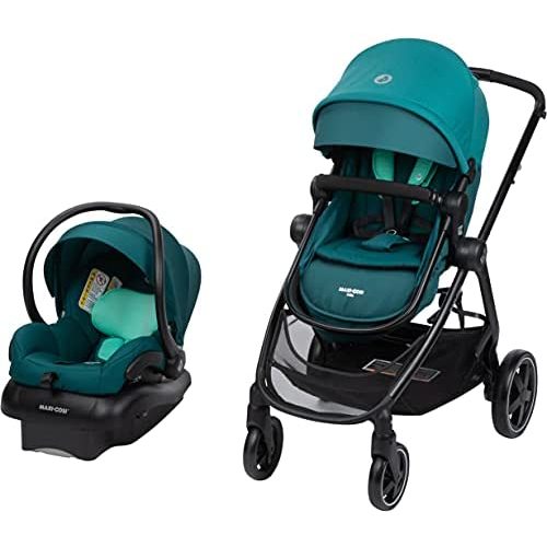 Maxi-Cosi Zelia² 5-in-1 Modular Travel System, Spring Meadow
