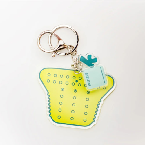 Kinder Cloth Diaper Snap Setting Keychain