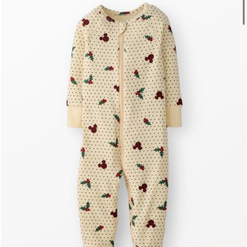 Disney Mickey Mouse Holiday HannaSoft™ Stretch Sleeper