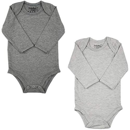 123 Bear Baby Bodysuits Soft Cotton Spandex Long Sleeve and Short Sleeve