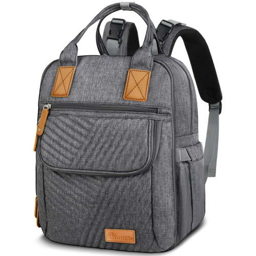Wmtlife Diaper Bag Backpack, Large Baby Bag for Boys & Girls with Stroller Straps