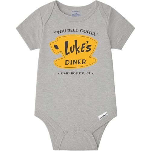 Brain Juice Tees Lukes Diner Baby One Piece