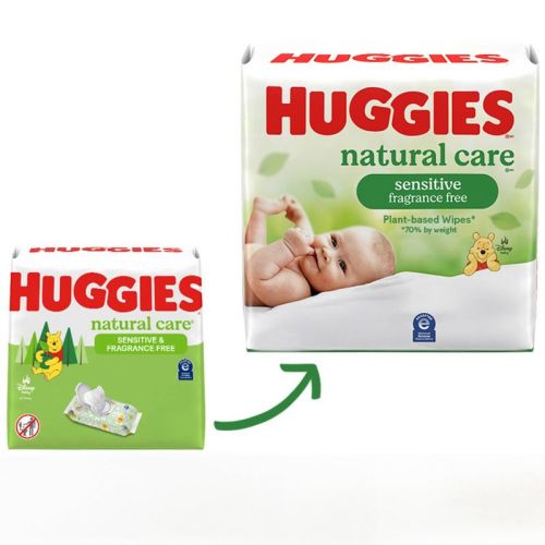 Huggies Natural Care Sensitive Unscented Baby Wipes - 768ct