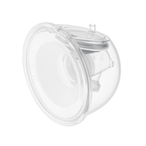 Momcozy Original S9 Pro/S12 Pro Replacement Accessories, Only Compatible with Momcozy S9 Pro/S12 Pro Breast Pump NOT for S9/S12 (Single-Sealed Full Set Collector Cup with 24mm Flange,180ml, 1 Pack)