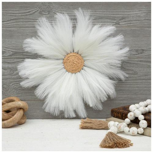 Pampas Grass Flower Wall Decor
