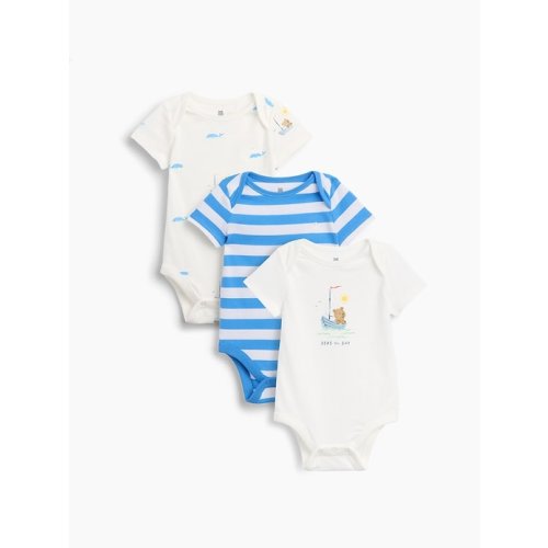 Baby First Favorites Organic Cotton Bodysuit (3-Pack)