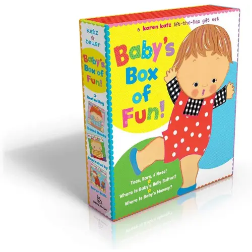 Baby's Box of Fun (Boxed Set): A Karen Katz Lift-the-Flap Gift Set: Where Is Baby's Bellybutton?; Where Is Baby's Mommy?: Toes, Ears, & Nose!