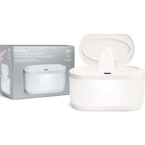 Munchkin Touch Free Baby Wipe Warmer with Nightlight & Motion Sensor, White