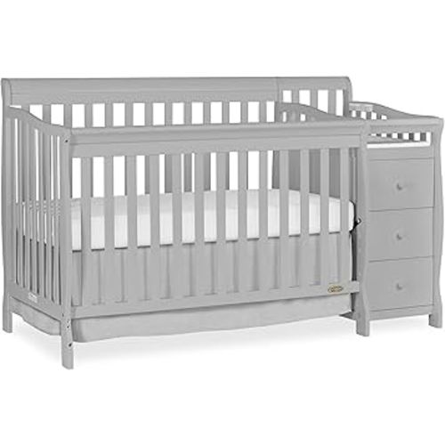 Dream On Me 5 in 1 Brody Convertible Crib with Changer