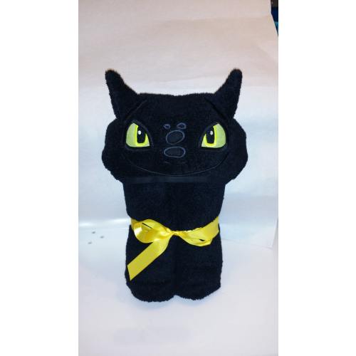 Dragon Hooded Bath Towel