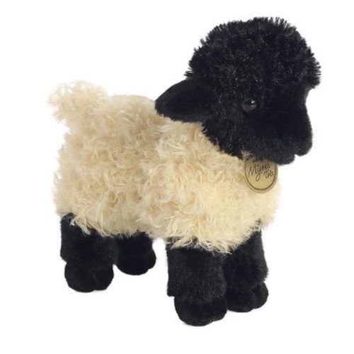 Aurora Small Suffolk Lamb Miyoni Tots Adorable Stuffed Animal White 8.5"