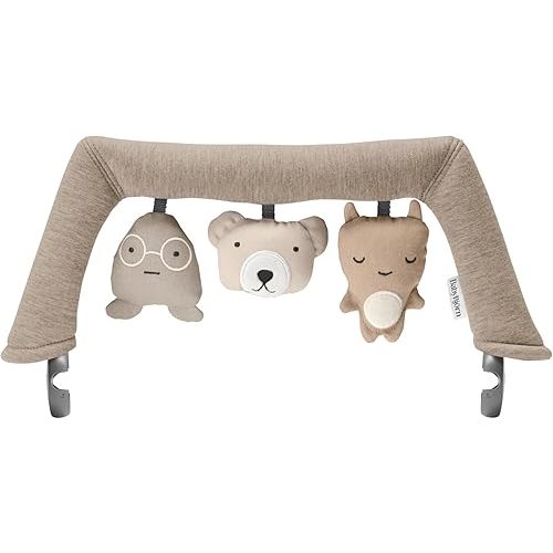 BabyBjörn Toy for Bouncer, Soft Friends, Neutrals