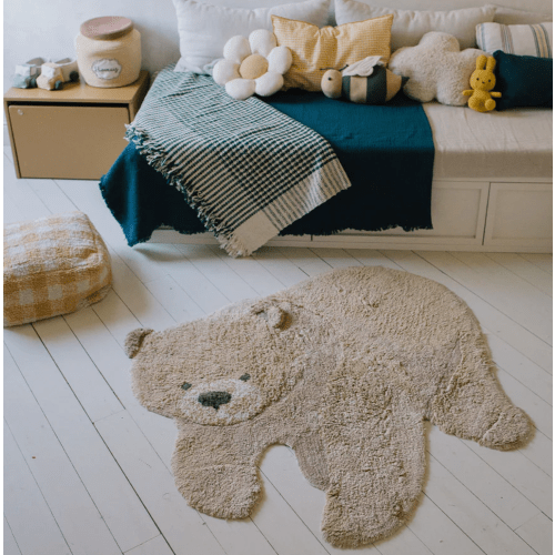 Bear Washable Animal Rug
