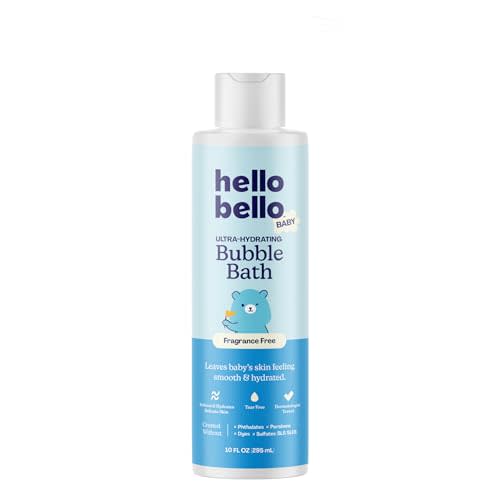 Hello Bello Baby Bubble Bath, Gentle Fragrance Free, 10oz