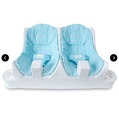 Extra Seat Inserts and Buckle Set - Solid Baby Blue – Table for Two
