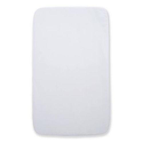 HALO 2pk Bassinest 100% Organic Cotton Bedside Sleeper Fitted Sheets - White