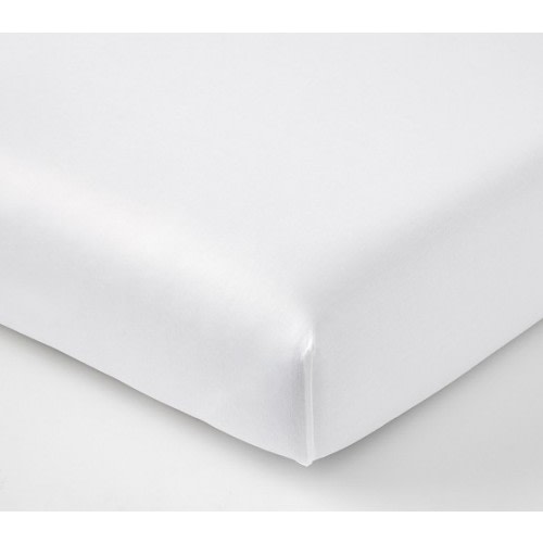 Super Soft Organic Sateen Crib Fitted Sheet | Pottery Barn Kids