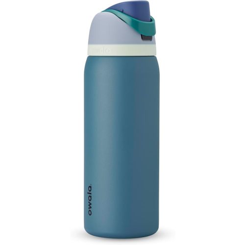 Owala FreeSip Stainless Steel Water Bottle 32 oz Denim