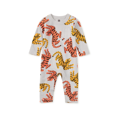 Long Sleeve Pocket Baby Romper