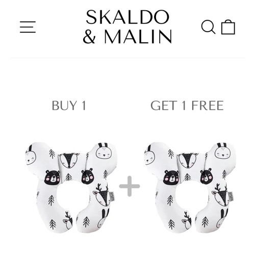 Lina Baby Support Pillow - 🎉 Buy 1 Get 1 Free – Skaldo & Malin