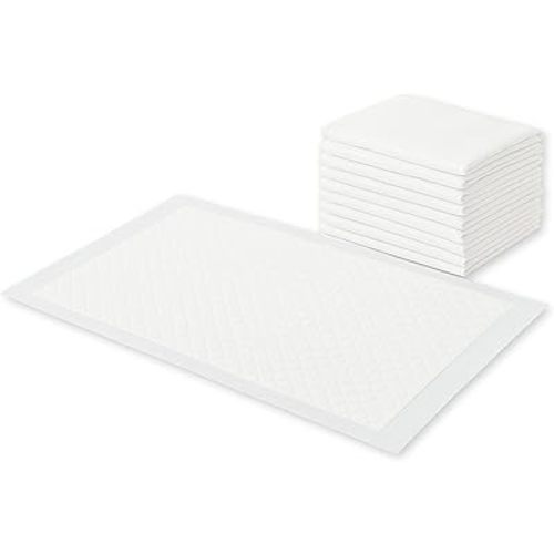 BeeStarz® Gentle-Dry+™ Disposable Underpads 17” x 24” (50 Count) – Ultra Absorbent Leakproof Bed Pads for Adults & Elderly Incontinence, Puppy Training Pads, Baby Changing Pads & Furniture Protection