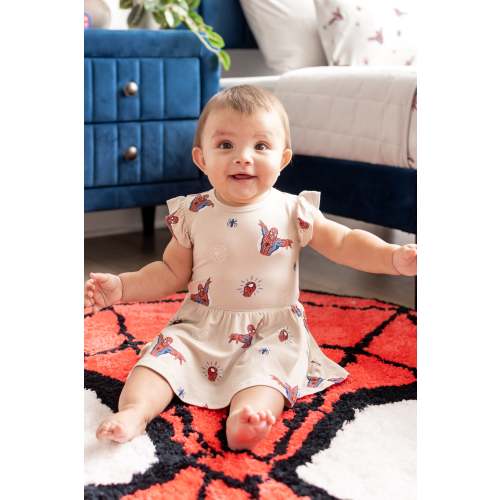 Twirl Bodysuit Dress in Spider-Man