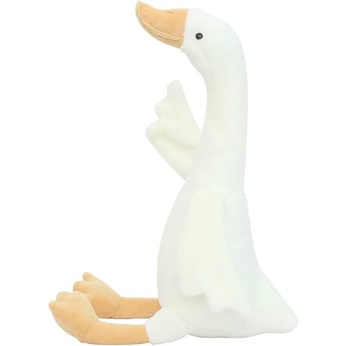 19.7" Goose Stuffed Animal Plush Toy,White Swan Stuffed Animal