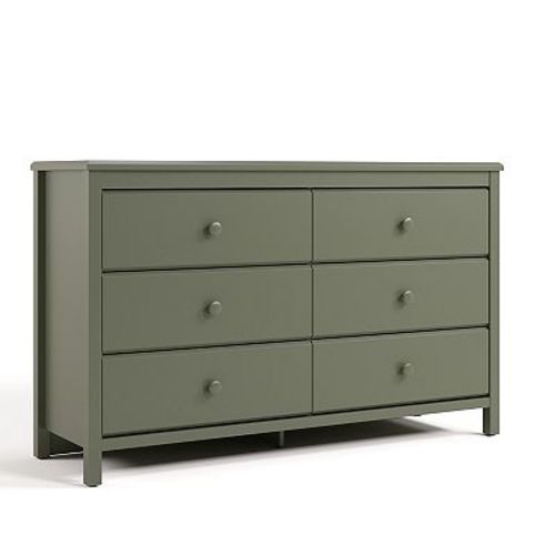 Storkcraft Alpine 6 Drawer Double Dresser