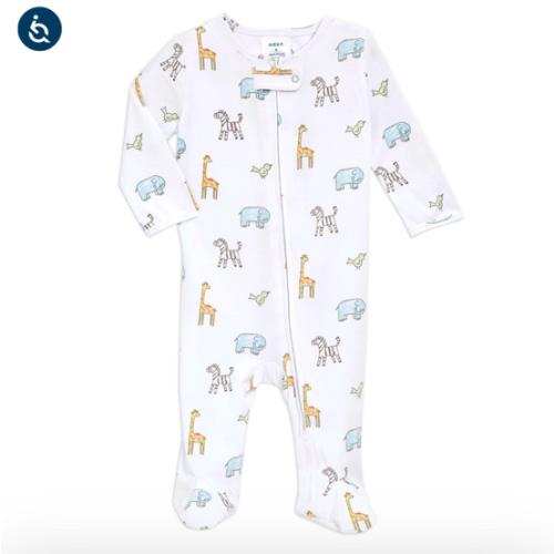 Jungle Jam Newborn Footie 3-6M | aden + anais