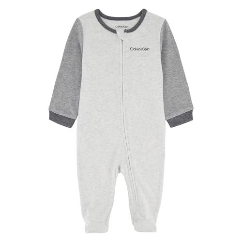 Calvin Klein baby-boys Footed Coverall