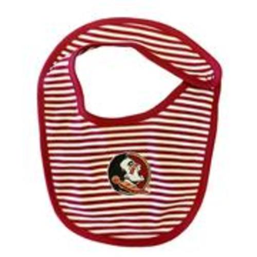 FSU | Florida State Infant Striped Bib | Alumni Hall
