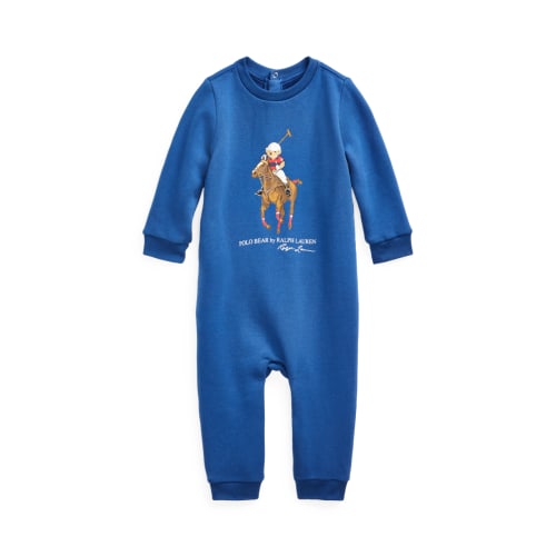 Polo Bear & Big Pony Fleece Coverall