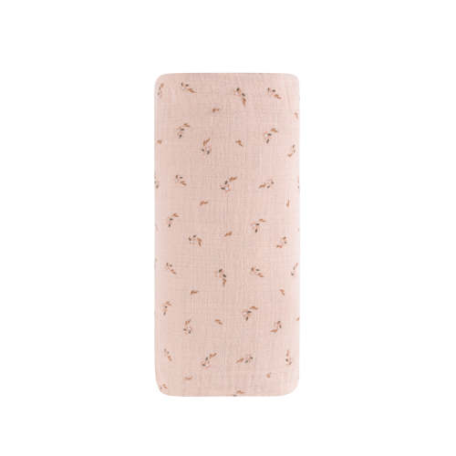 Cotton - Printed Floral - Muslin swaddle – Ely's & Co.