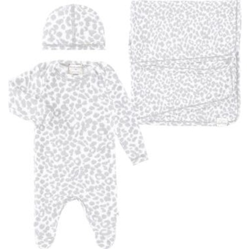 Welcome Home Hacci Footie, Cap & Blanket Set, 0-3M