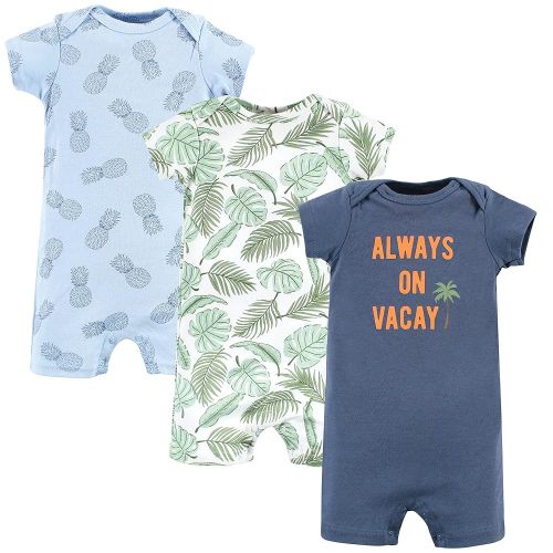 Hudson Baby Unisex Cotton Rompers