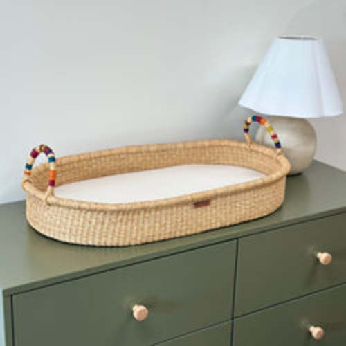 6 Color Vegan Handle Changing Basket