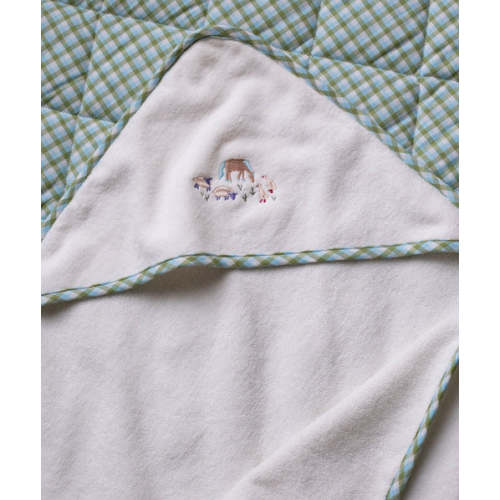 Hooded Towel - Baby - Little Farm | Avery Row UK