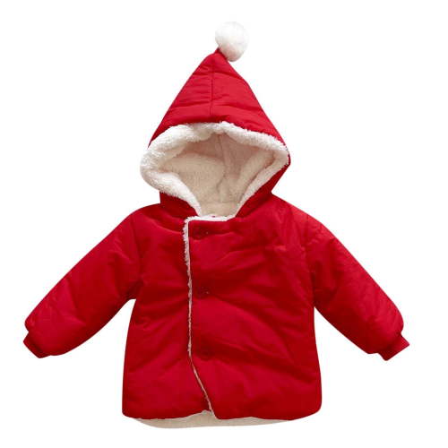 Liyamei Boys Girls Down Coat Lightweight Down Jacket Button Type Fashion Winterchildren Snowsuit Girls Puffer Jacket Size 3-6 Months