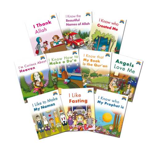 I'm Learning My Religion - SET (10 BOOKS) - Timas Kitab