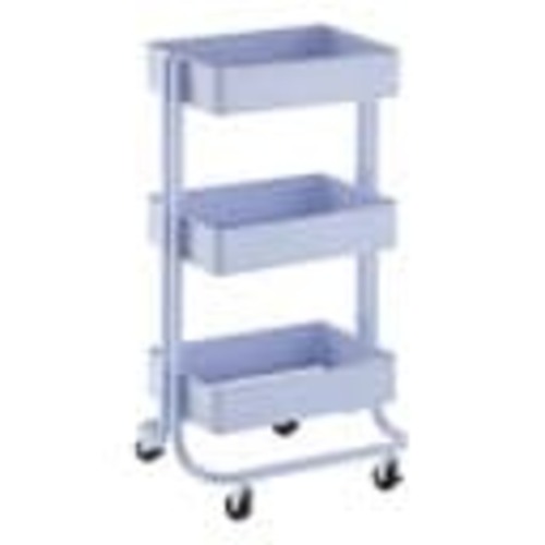 The Container Store 3-Tier Rolling Cart | The Container Store