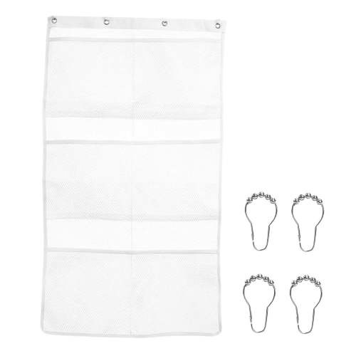 STARTIST Mesh Bath Toy Organizer Bathtub Toy Holder Large Opening Bath Toy Storage Bag Bathroom Toy Storage Net for Children Kids Baby