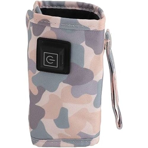 Portable Baby Bottle Warmer, USB Rechargeable Milk Warmer Bag for Baby Formula, Breastmilk, Universal Constant Temperature Baby Water Warmer Milk Heat Keeper for Travel, Home