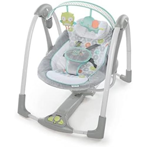 Ingenuity Swing 'n Go Lightweight Portable Baby Swing, Newborn to 9 Months