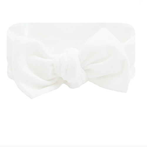 Velvet - Ivory Knot Headband