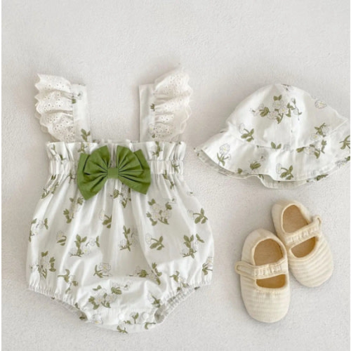 Garden Romper With Hat