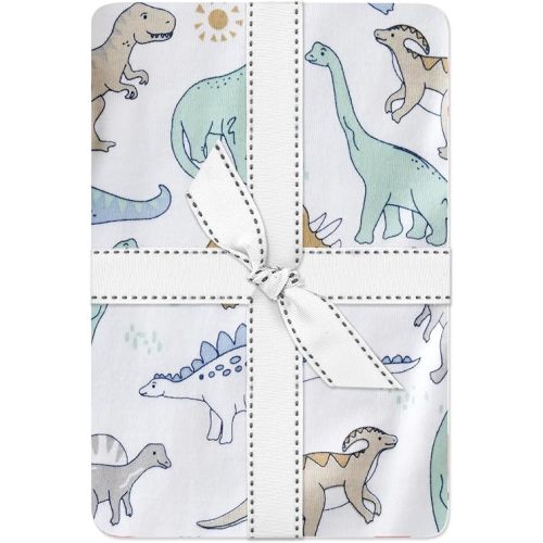 Fitted Crib Sheet 100% Organic Cotton for Baby & Toddler Mattress