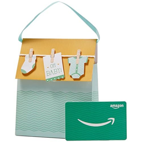 Amazon.com Gift Card in a Gift Bag - Baby Onesies Bag