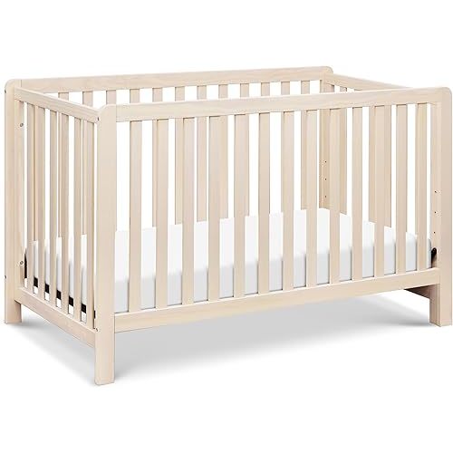 DaVinci Carter's Colby Low-Profile 4-in-1 Baby Crib, Washed Natural